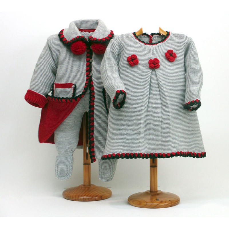 Abrigo y vestido Md.1766