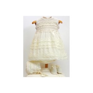 Vestido+braga+capota+patucos Md.1377