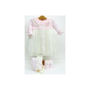 Vestido+braga+capota+patucos Md.1469