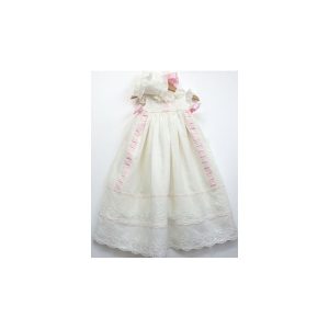 Faldón bautizo con capota