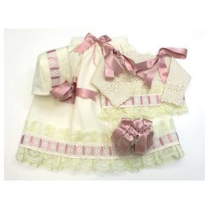 Faldón de cintura, jersey+capota+patucos Md.1812