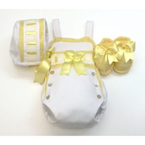 Ranita, capota y patucos