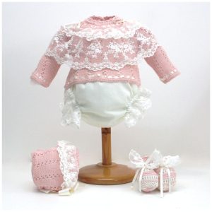 Jersey, braga, capota y patucos