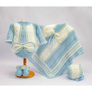 Jersey, braga, capota, patucos y toquilla