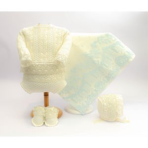 Jersey, braga, capota, patucos y toquilla