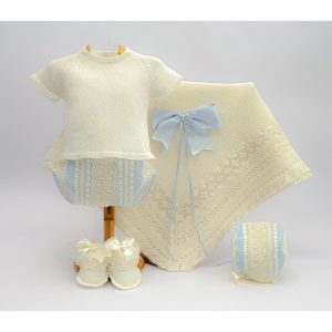 Jersey, braga, capota, patucos y toquilla