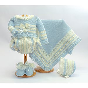 Jersey, braga, capota, patucos y toquilla