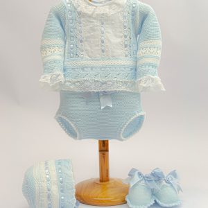 Jersey, braga, capota y patucos