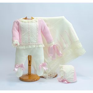 Jersey, polaina, capota y toquilla