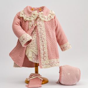 Jersey, braga, calcetín, capota y abrigo